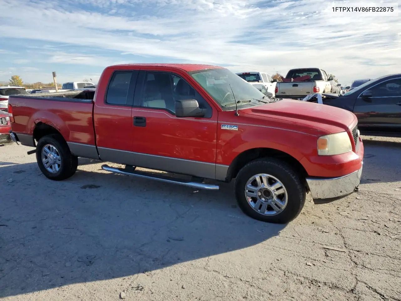 1FTPX14V86FB22875 2006 Ford F150