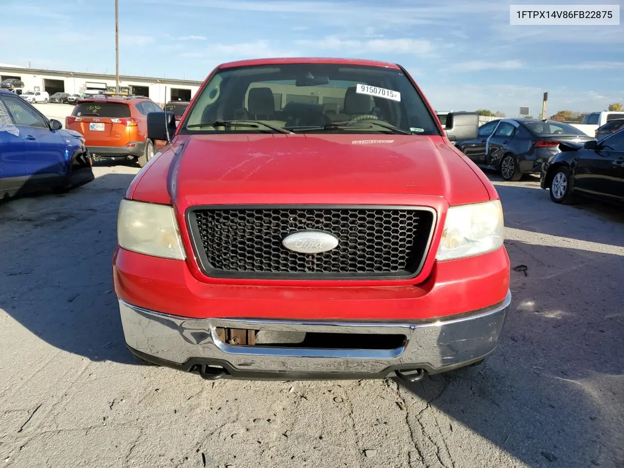 1FTPX14V86FB22875 2006 Ford F150