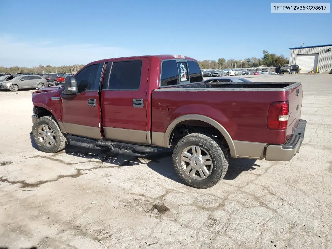 1FTPW12V36KC98617 2006 Ford F150 Supercrew