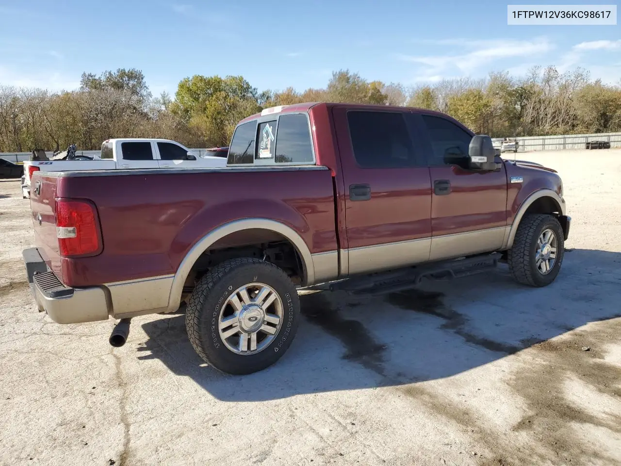 1FTPW12V36KC98617 2006 Ford F150 Supercrew