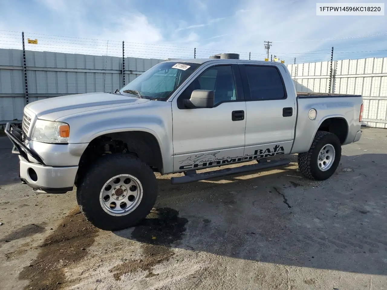 1FTPW14596KC18220 2006 Ford F150 Supercrew