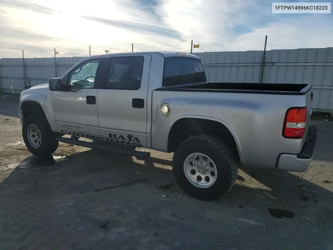1FTPW14596KC18220 2006 Ford F150 Supercrew