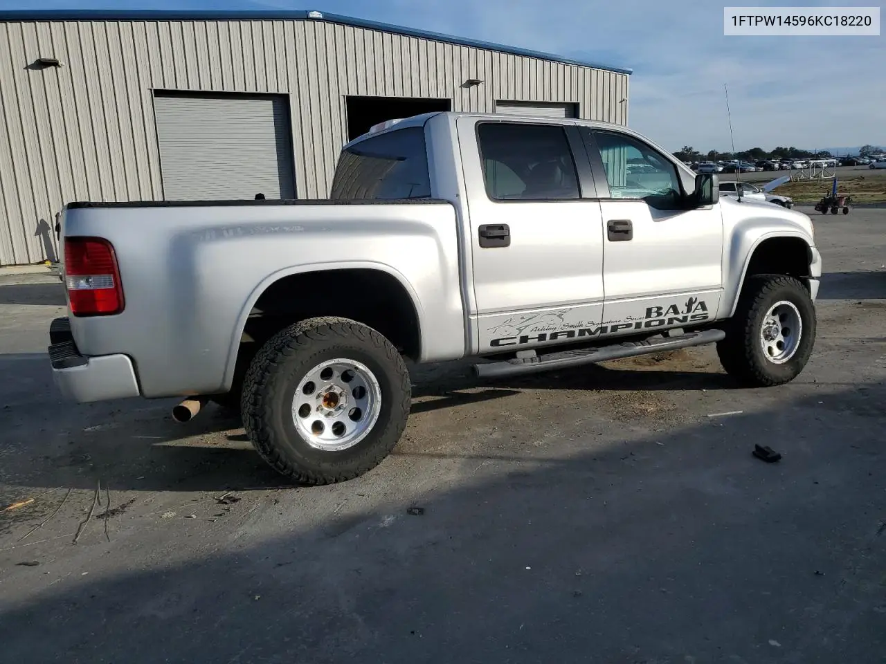 1FTPW14596KC18220 2006 Ford F150 Supercrew