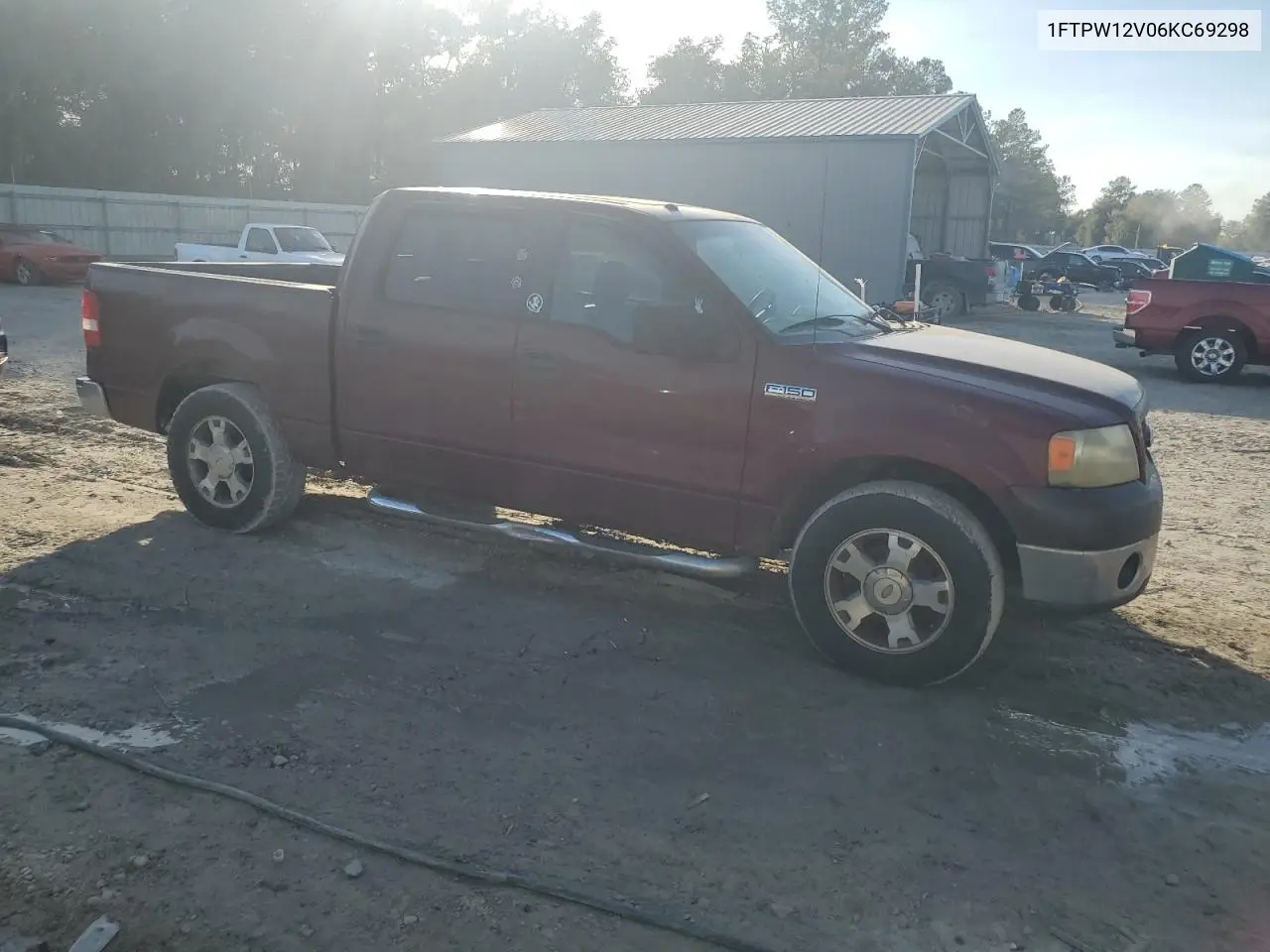 1FTPW12V06KC69298 2006 Ford F150 Supercrew