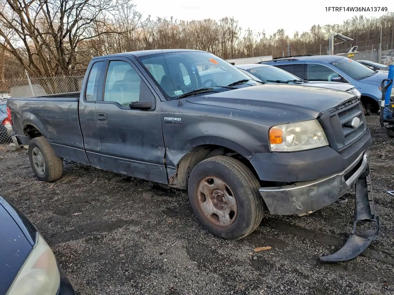 1FTRF14W36NA13749 2006 Ford F150