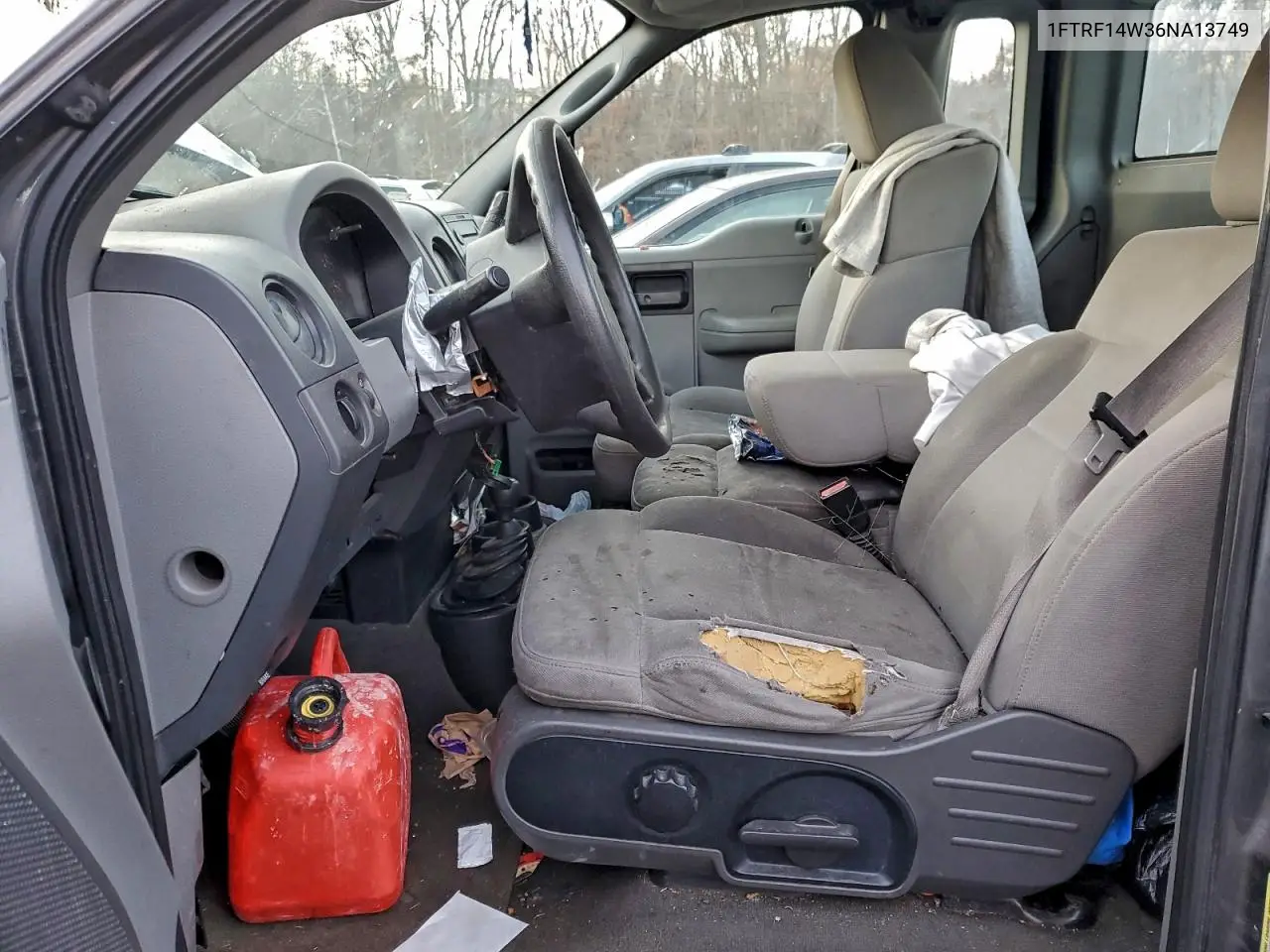 1FTRF14W36NA13749 2006 Ford F150