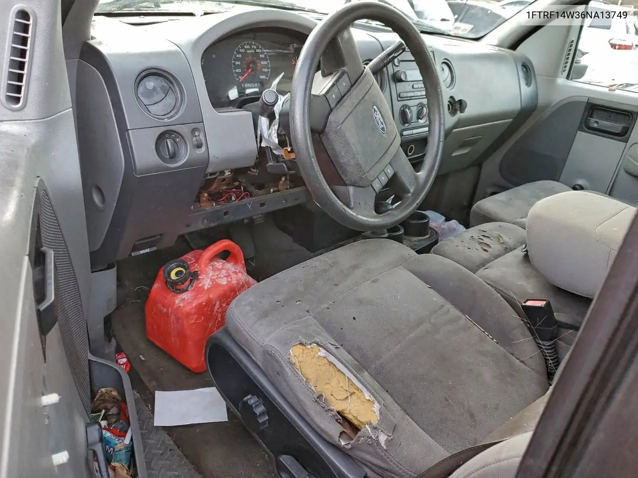 1FTRF14W36NA13749 2006 Ford F150
