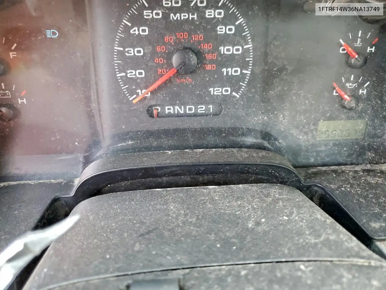 1FTRF14W36NA13749 2006 Ford F150