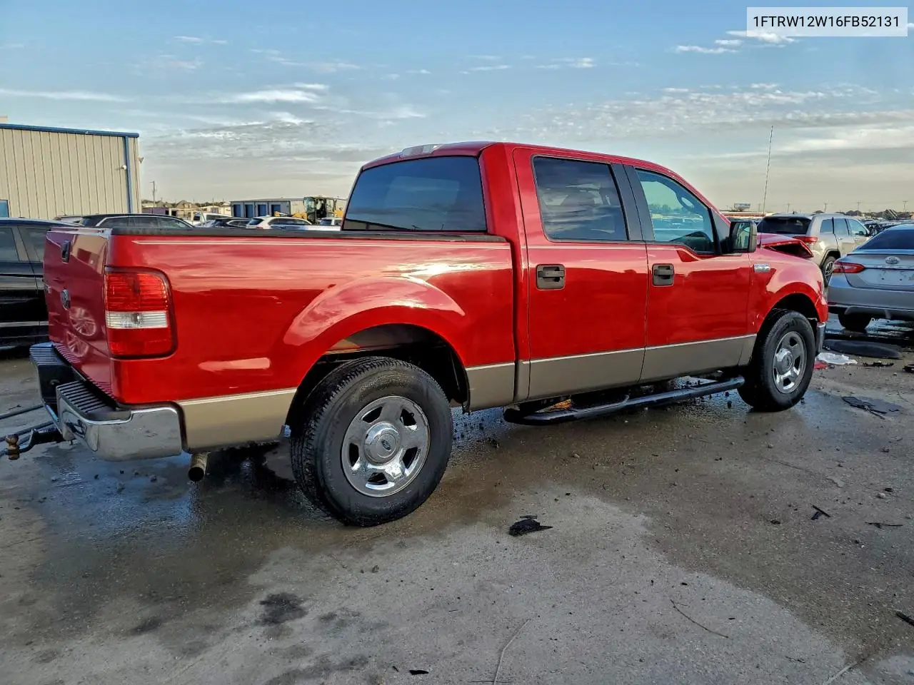 1FTRW12W16FB52131 2006 Ford F150 Supercrew
