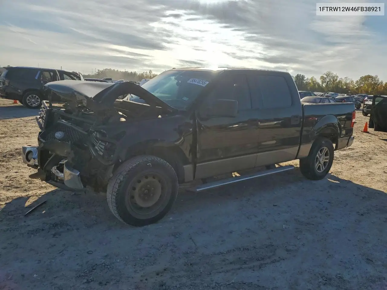 1FTRW12W46FB38921 2006 Ford F150 Supercrew
