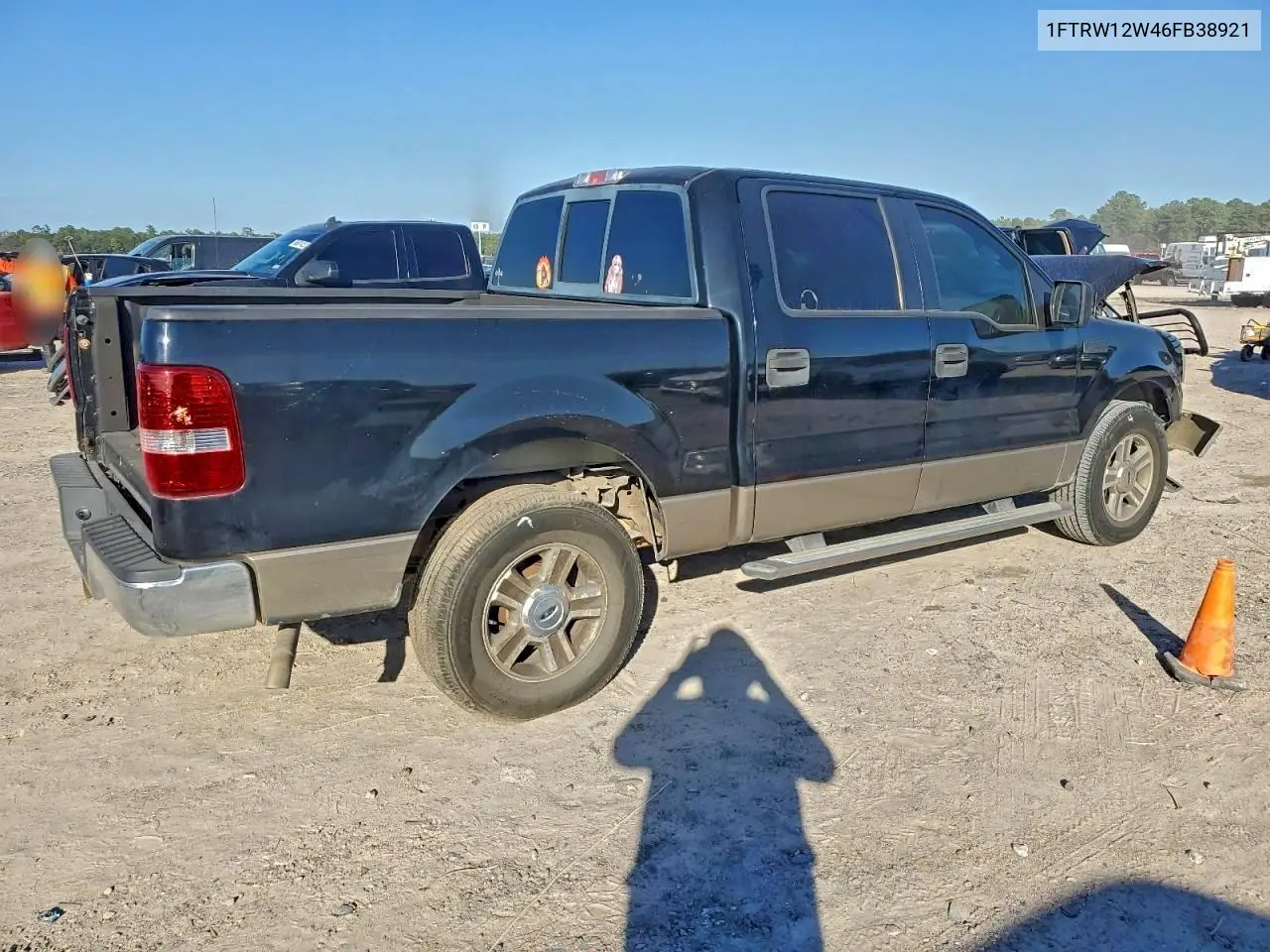 1FTRW12W46FB38921 2006 Ford F150 Supercrew