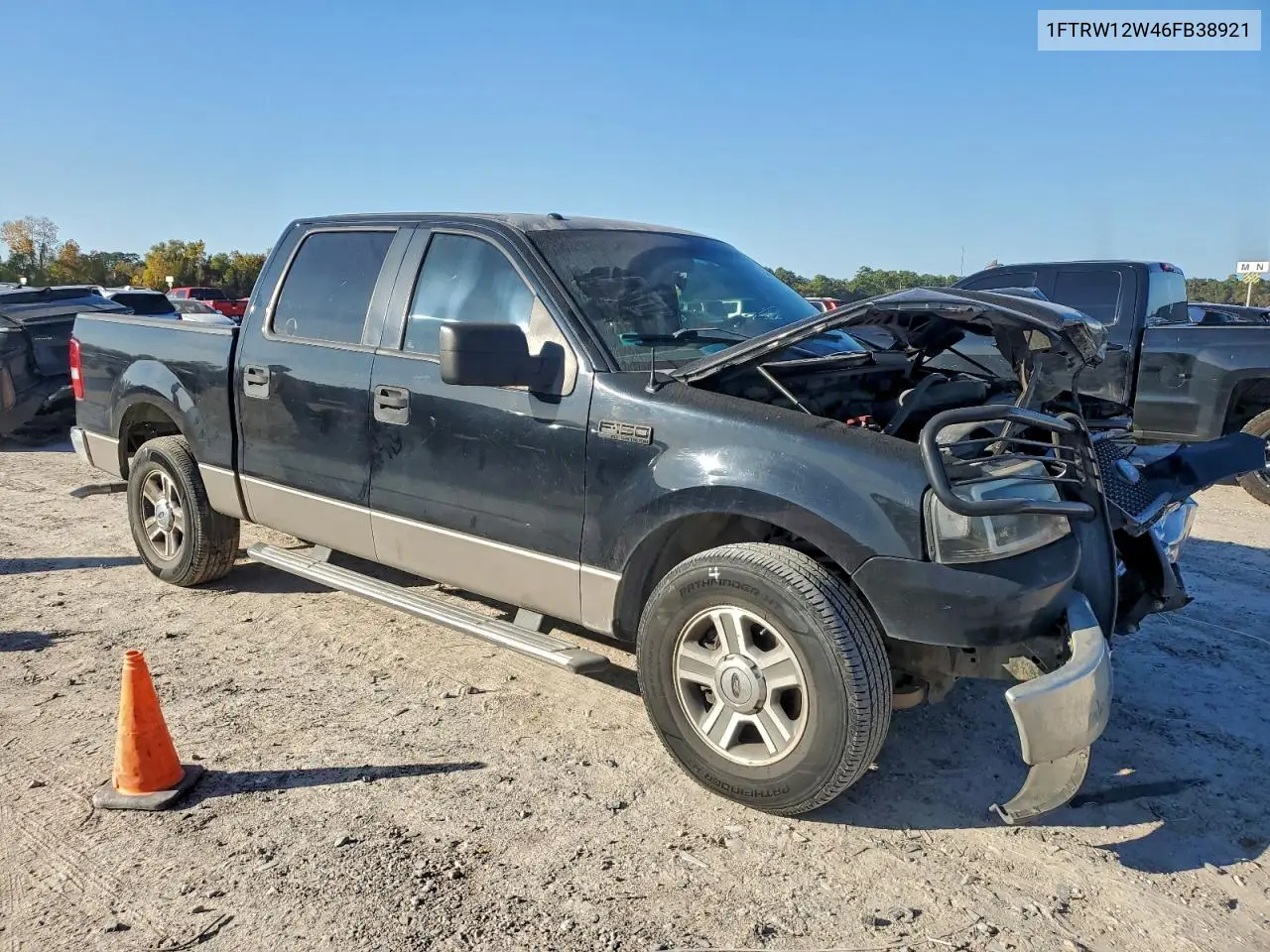1FTRW12W46FB38921 2006 Ford F150 Supercrew
