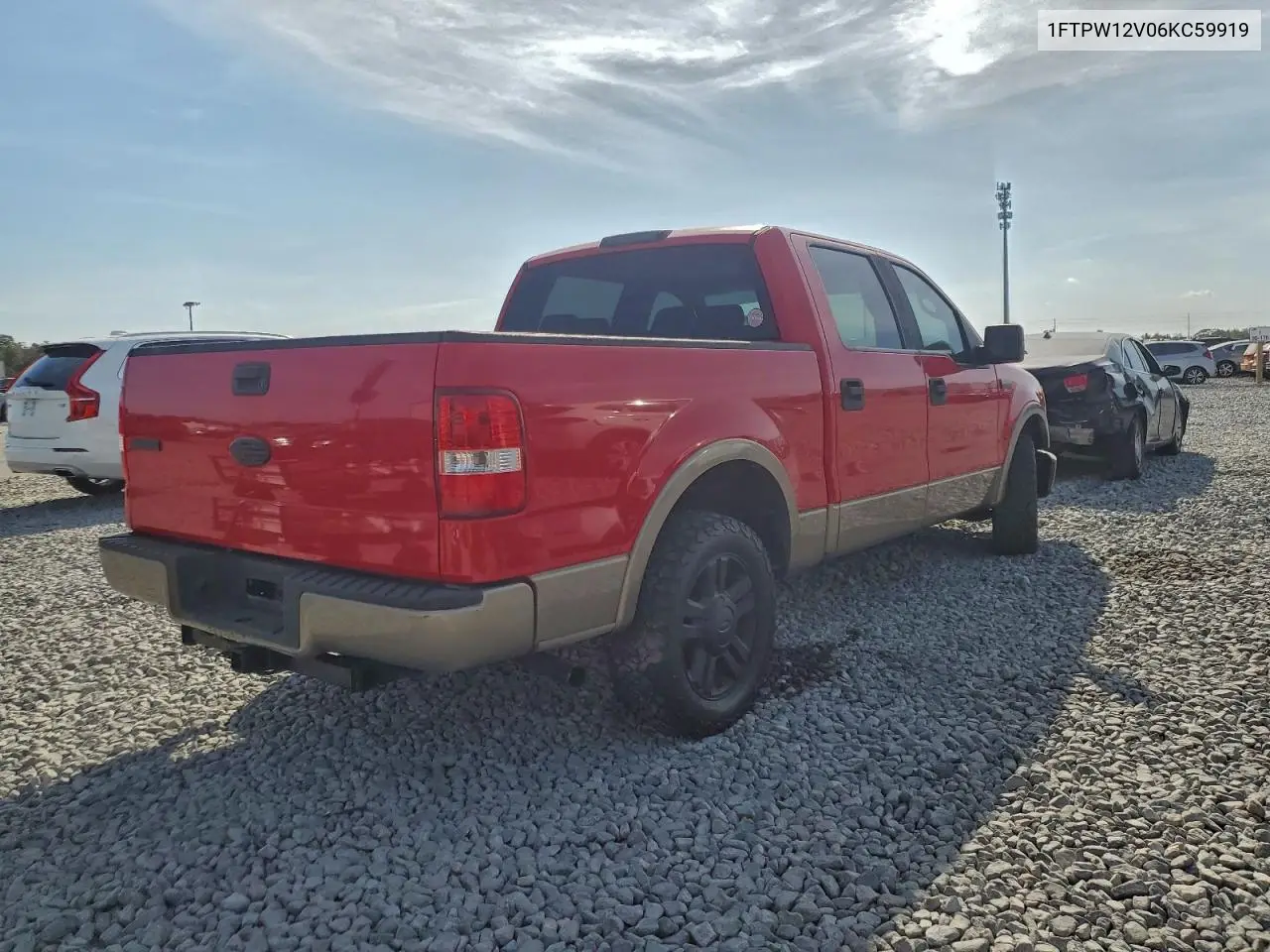 1FTPW12V06KC59919 2006 Ford F150 Supercrew