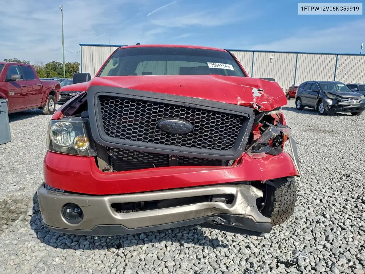 1FTPW12V06KC59919 2006 Ford F150 Supercrew
