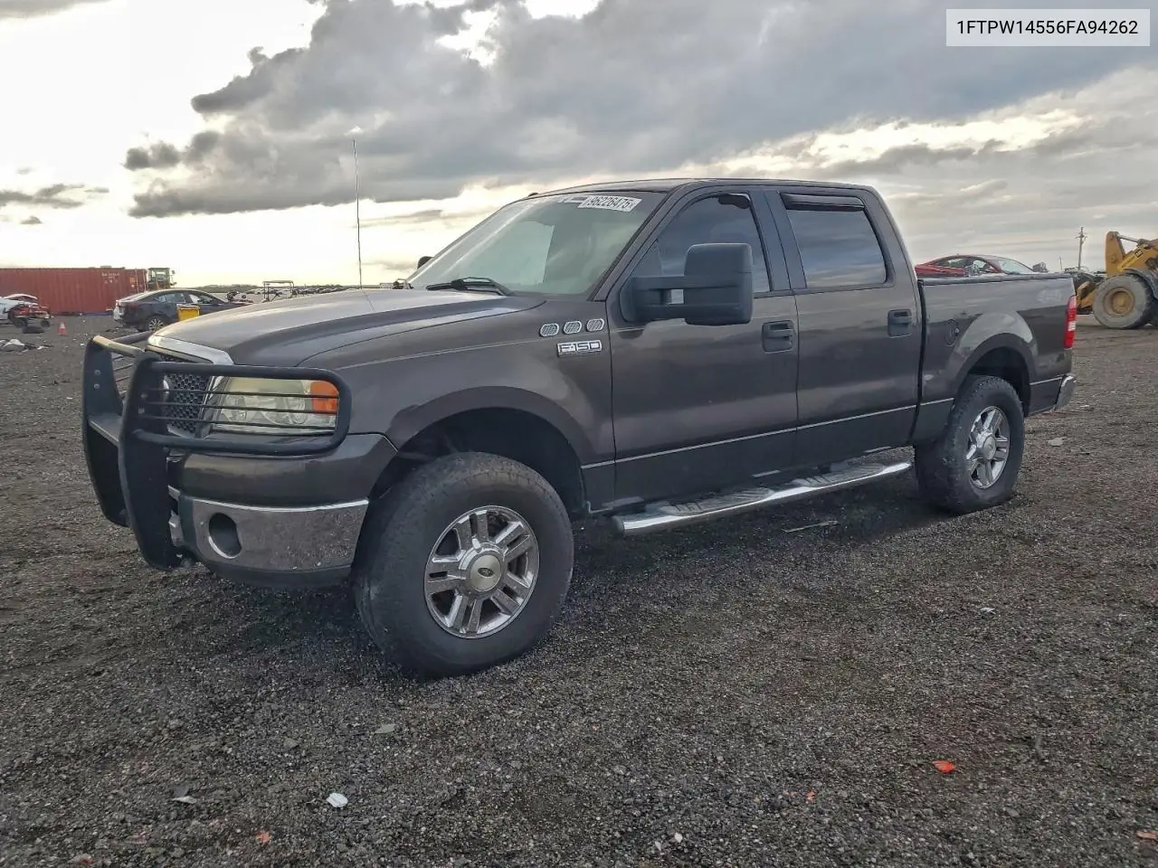 1FTPW14556FA94262 2006 Ford F150 Supercrew