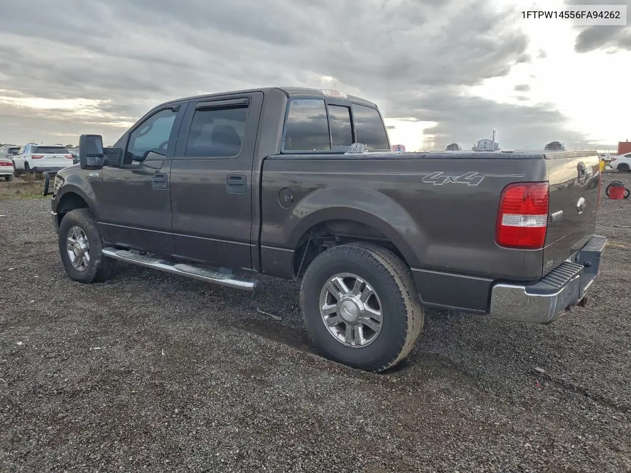 1FTPW14556FA94262 2006 Ford F150 Supercrew