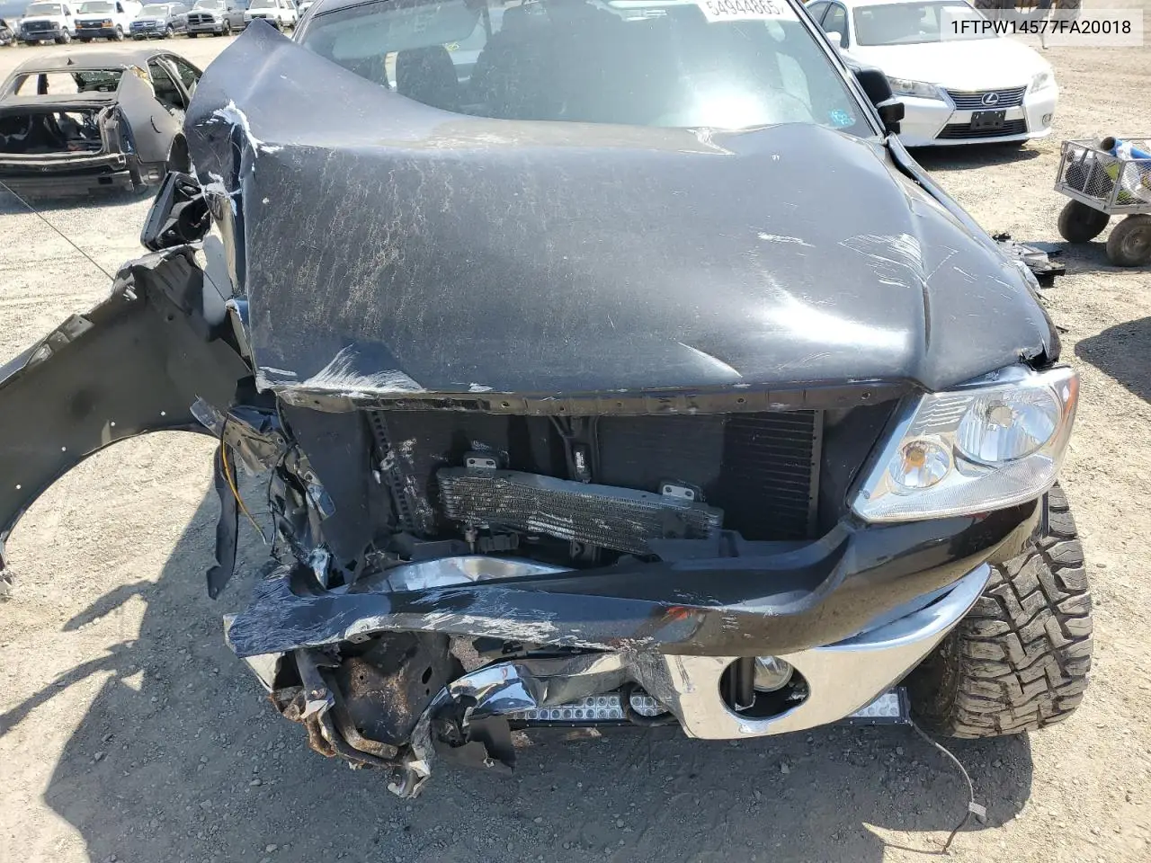 1FTPW14577FA20018 2007 Ford F150 Supercrew