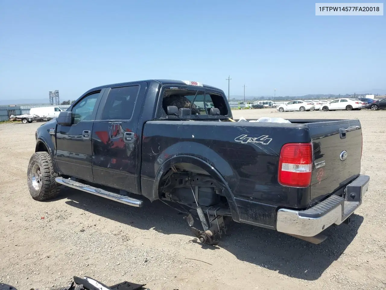 1FTPW14577FA20018 2007 Ford F150 Supercrew