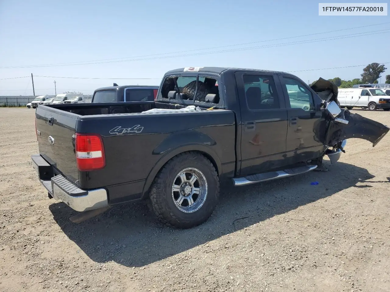 1FTPW14577FA20018 2007 Ford F150 Supercrew
