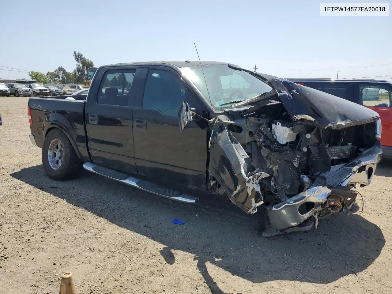 1FTPW14577FA20018 2007 Ford F150 Supercrew