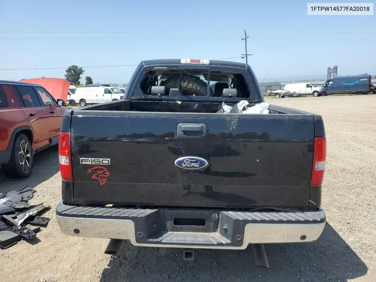 1FTPW14577FA20018 2007 Ford F150 Supercrew