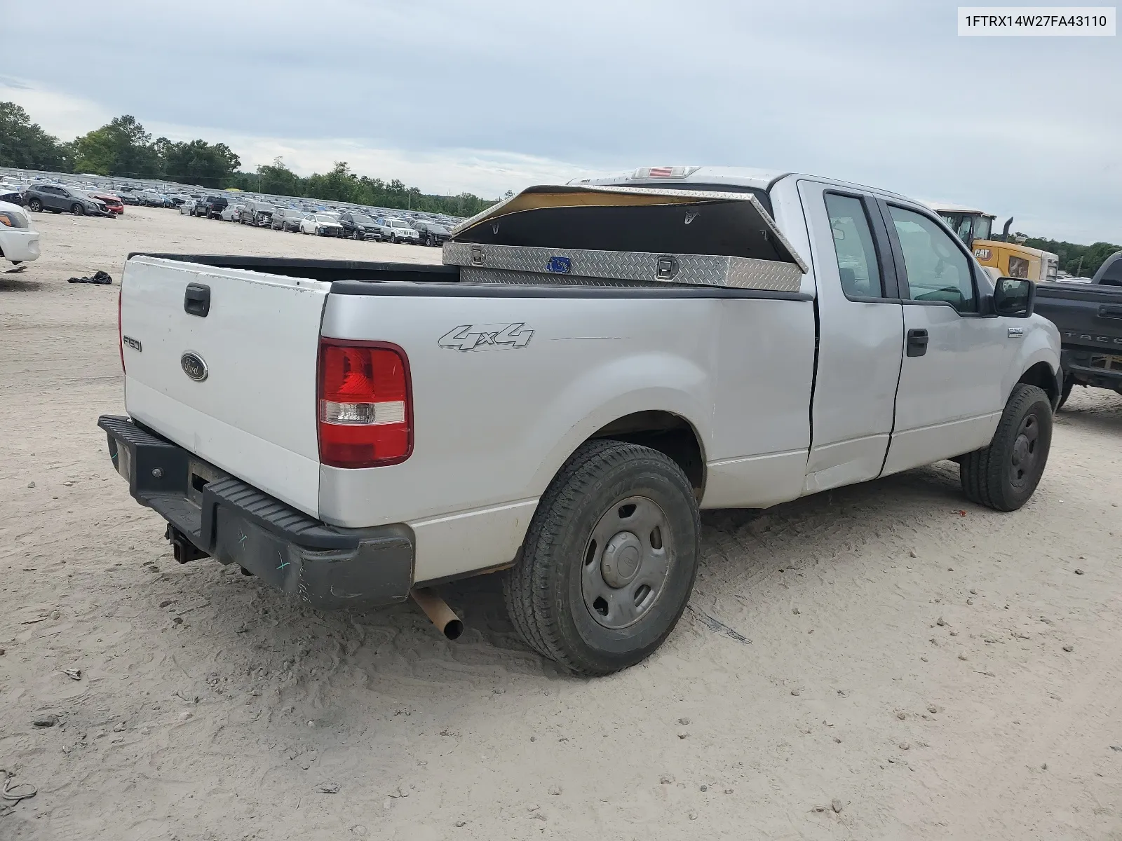 2007 Ford F150 VIN: 1FTRX14W27FA43110 Lot: 60716184