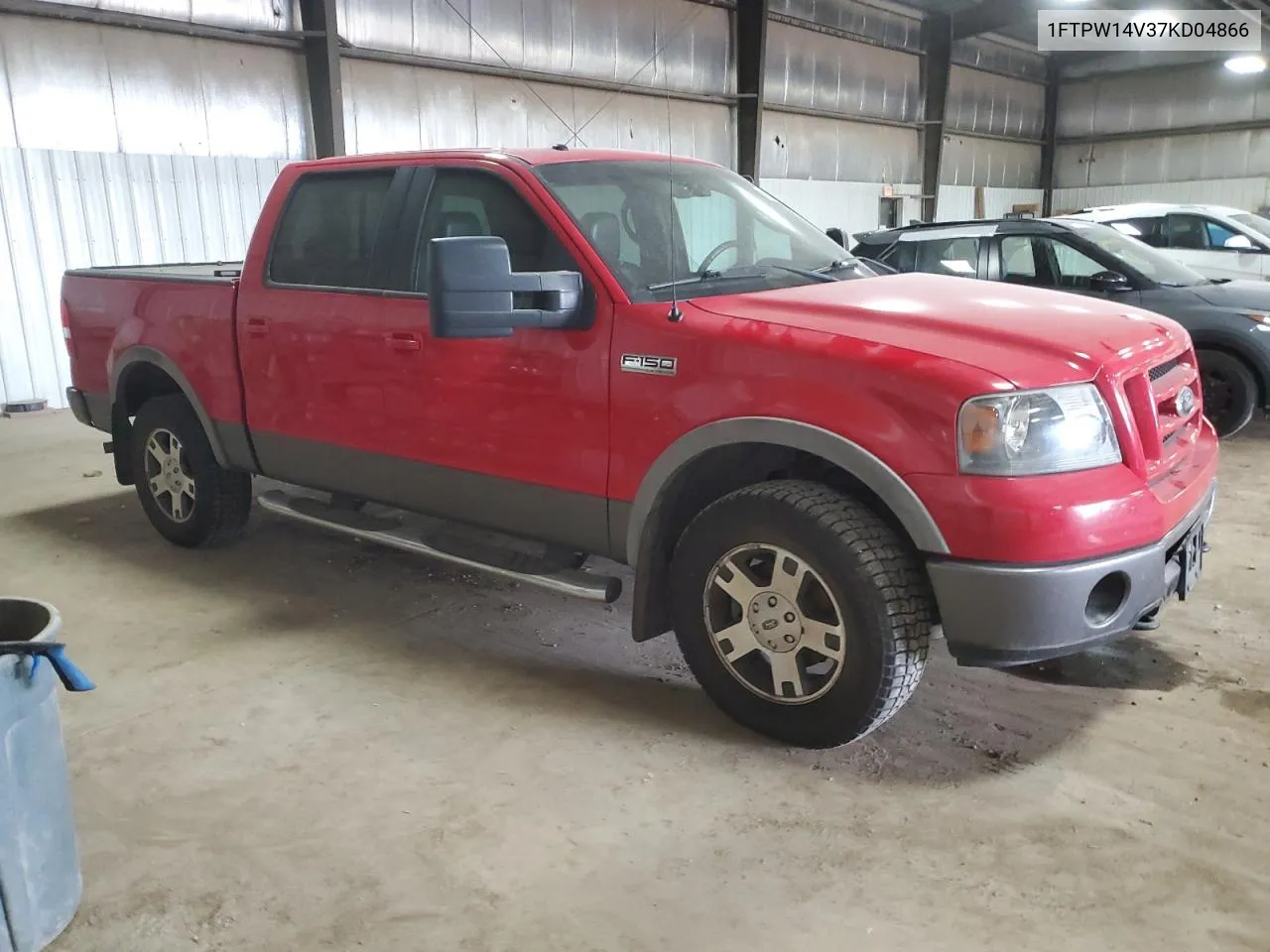 2007 Ford F150 Supercrew VIN: 1FTPW14V37KD04866 Lot: 61230904