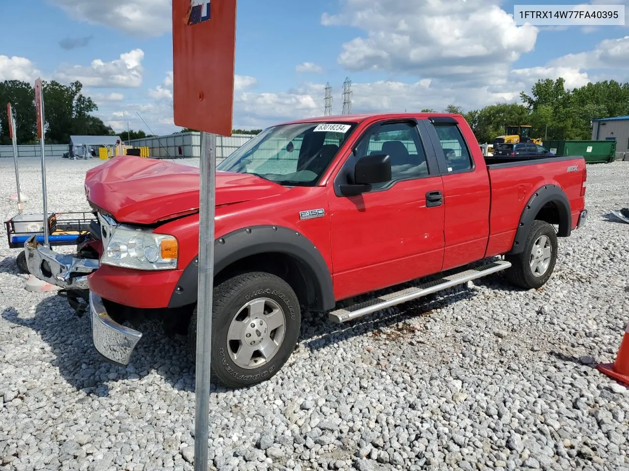 1FTRX14W77FA40395 2007 Ford F150