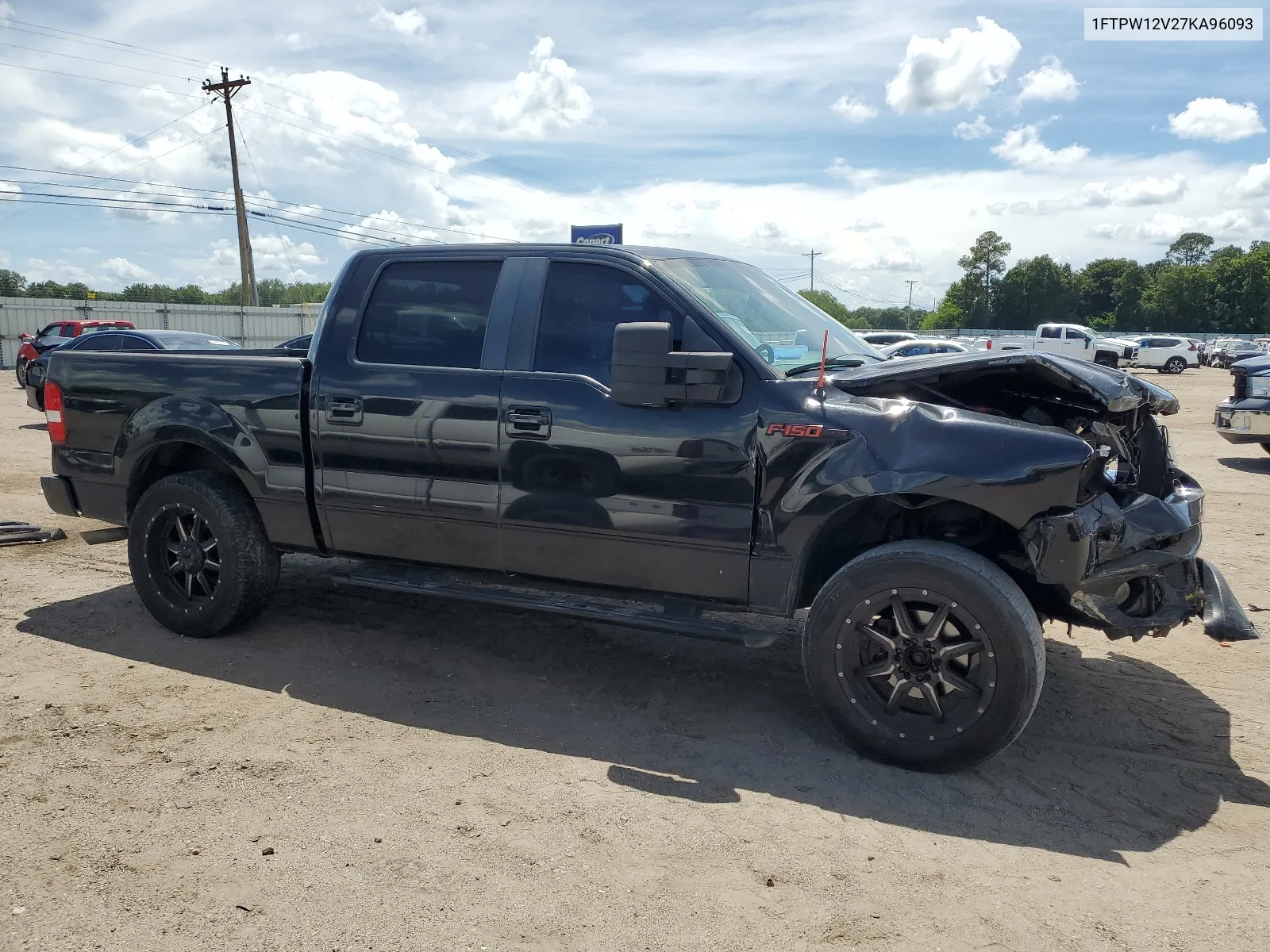 2007 Ford F150 Supercrew VIN: 1FTPW12V27KA96093 Lot: 64050944