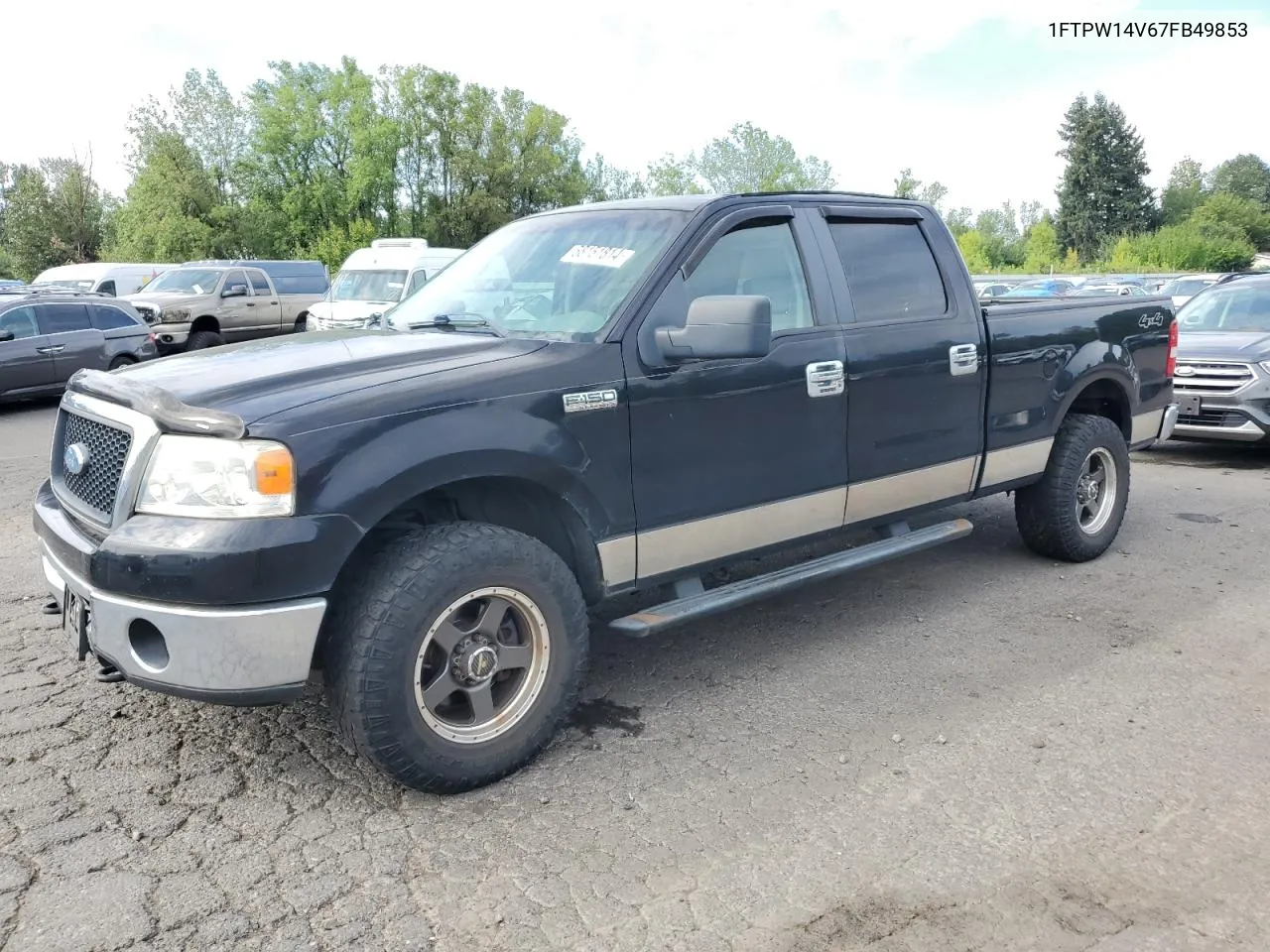 2007 Ford F150 Supercrew VIN: 1FTPW14V67FB49853 Lot: 68151814