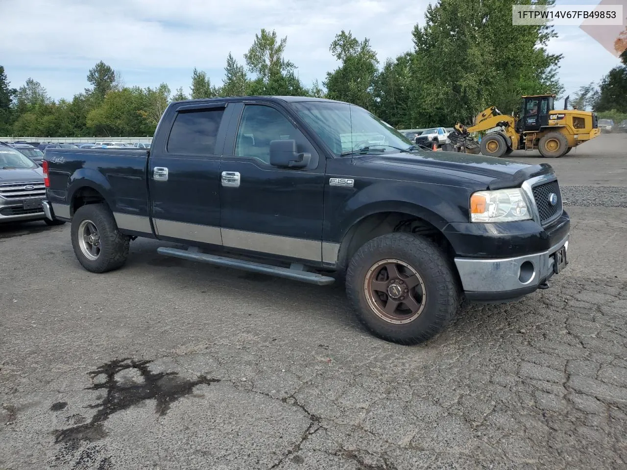 2007 Ford F150 Supercrew VIN: 1FTPW14V67FB49853 Lot: 68151814