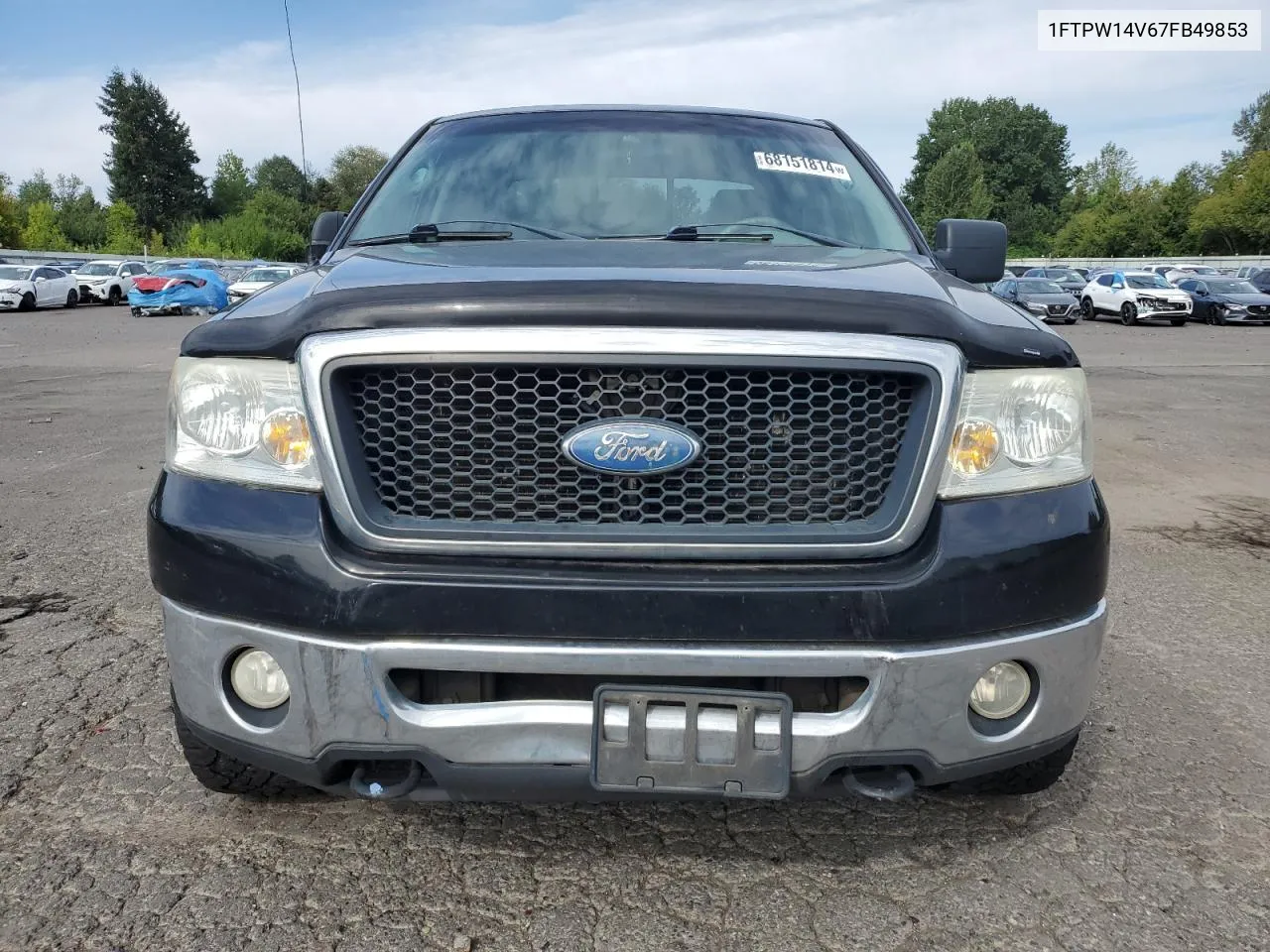 1FTPW14V67FB49853 2007 Ford F150 Supercrew