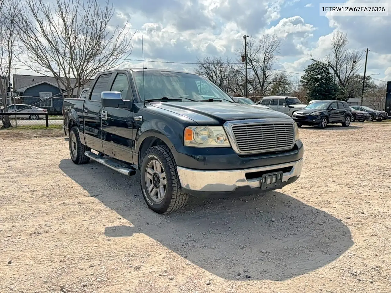 1FTRW12W67FA76326 2007 Ford F150 Supercrew