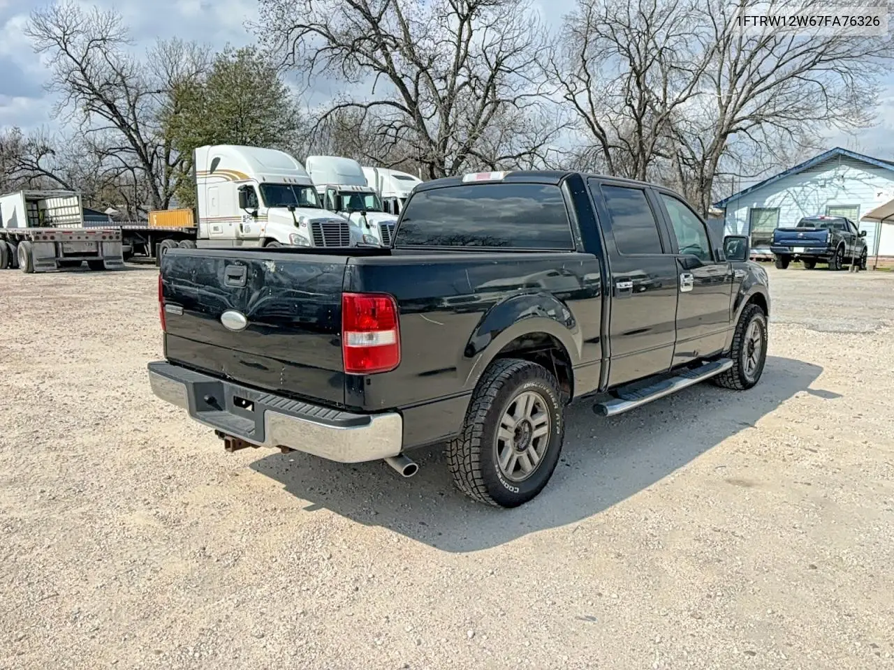 1FTRW12W67FA76326 2007 Ford F150 Supercrew
