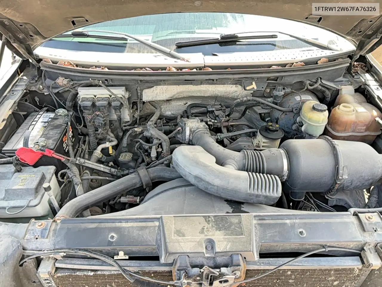 1FTRW12W67FA76326 2007 Ford F150 Supercrew