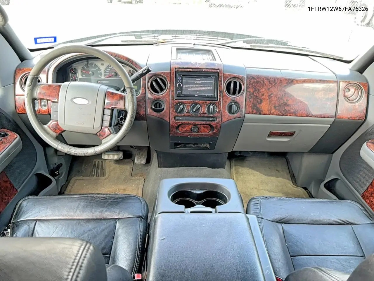 1FTRW12W67FA76326 2007 Ford F150 Supercrew
