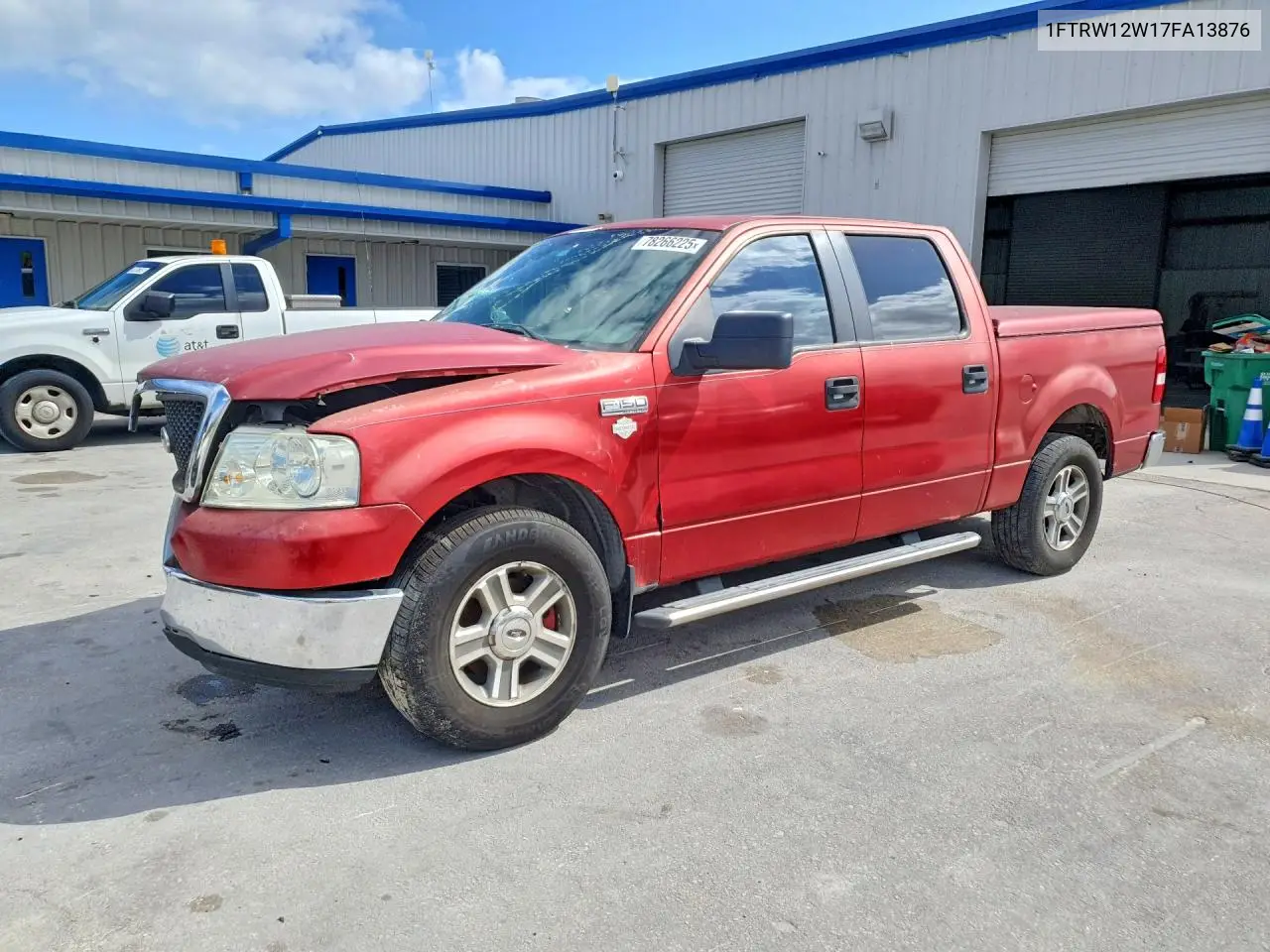 1FTRW12W17FA13876 2007 Ford F150 Supercrew