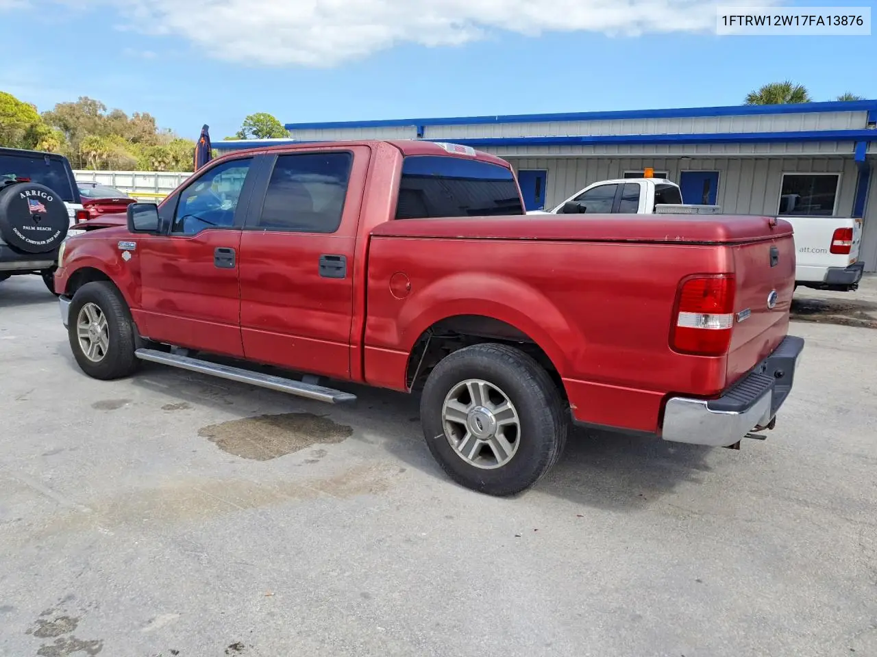 1FTRW12W17FA13876 2007 Ford F150 Supercrew