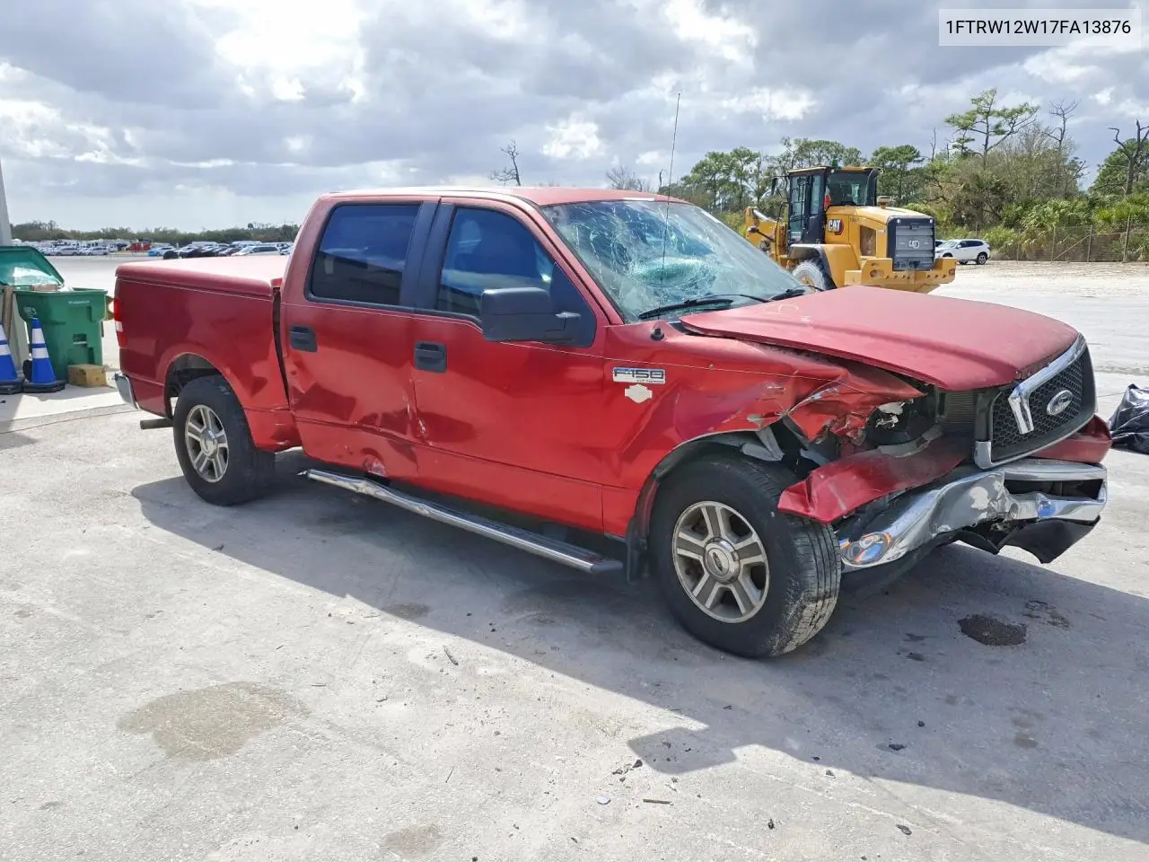1FTRW12W17FA13876 2007 Ford F150 Supercrew