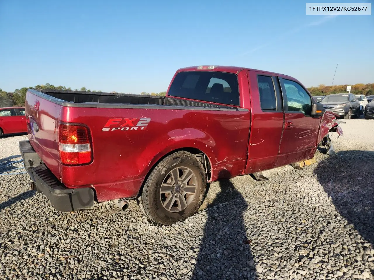 1FTPX12V27KC52677 2007 Ford F150