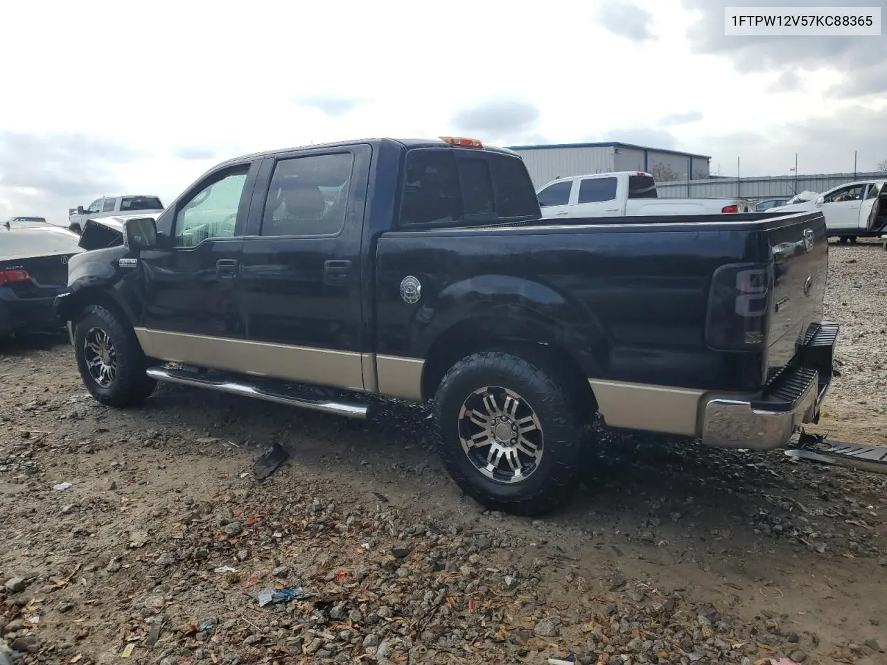 1FTPW12V57KC88365 2007 Ford F150 Supercrew