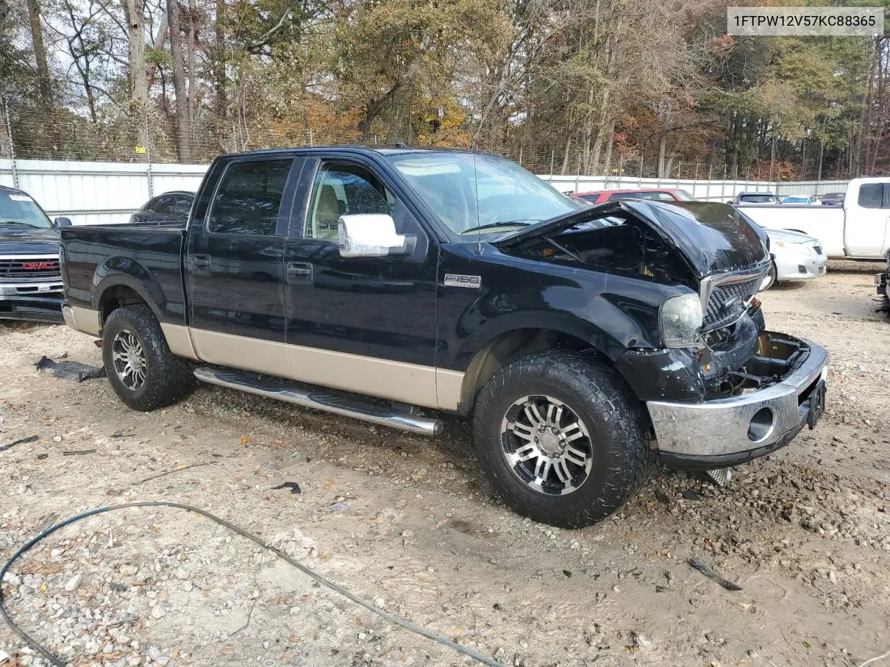 1FTPW12V57KC88365 2007 Ford F150 Supercrew