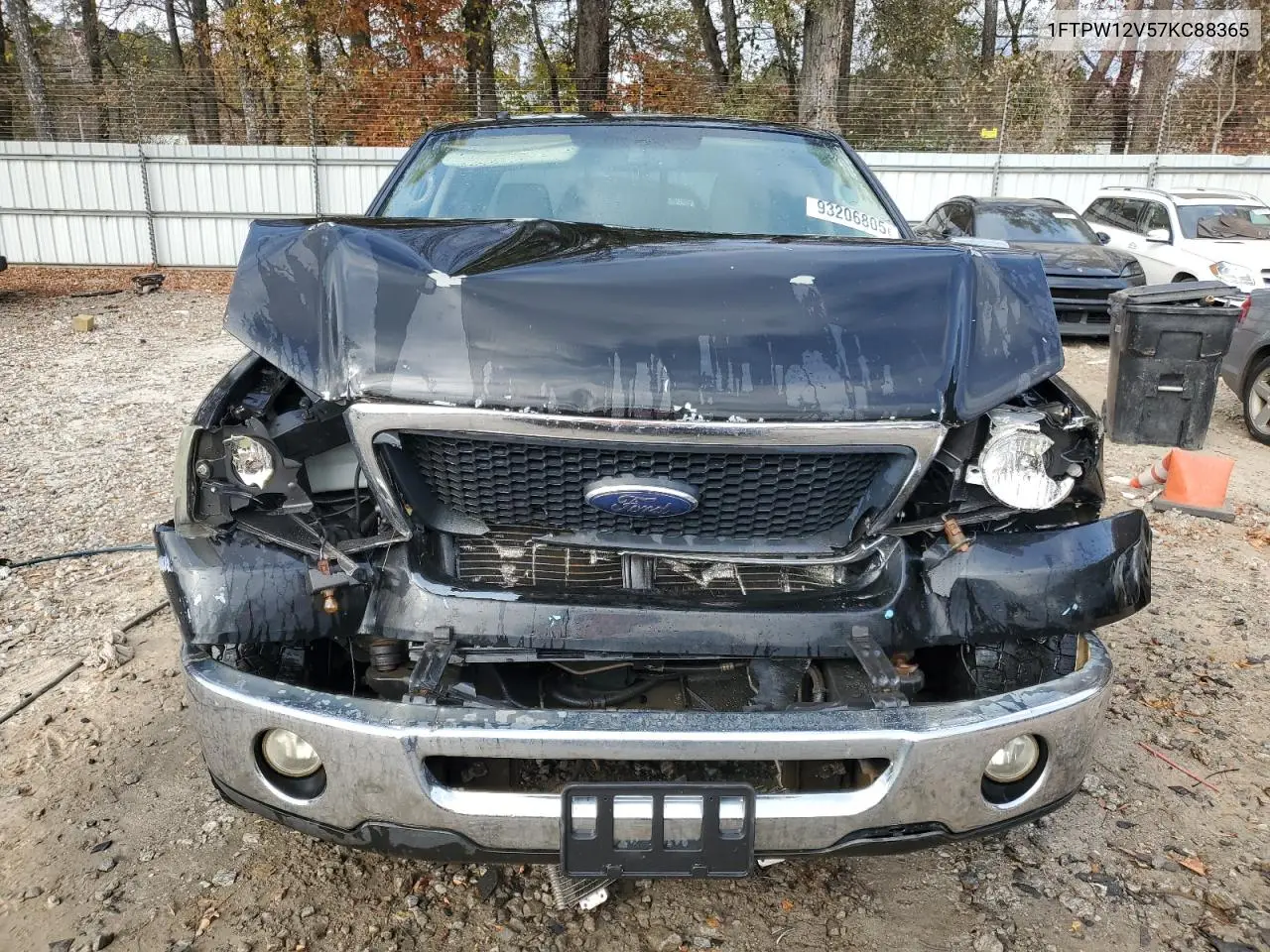 1FTPW12V57KC88365 2007 Ford F150 Supercrew