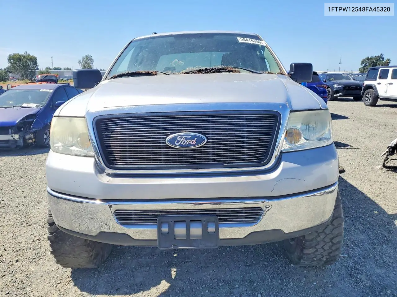 1FTPW12548FA45320 2008 Ford F150 Supercrew