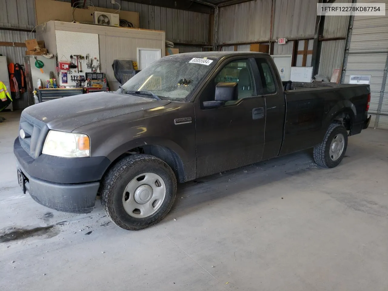 2008 Ford F150 VIN: 1FTRF12278KD87754 Lot: 65855984