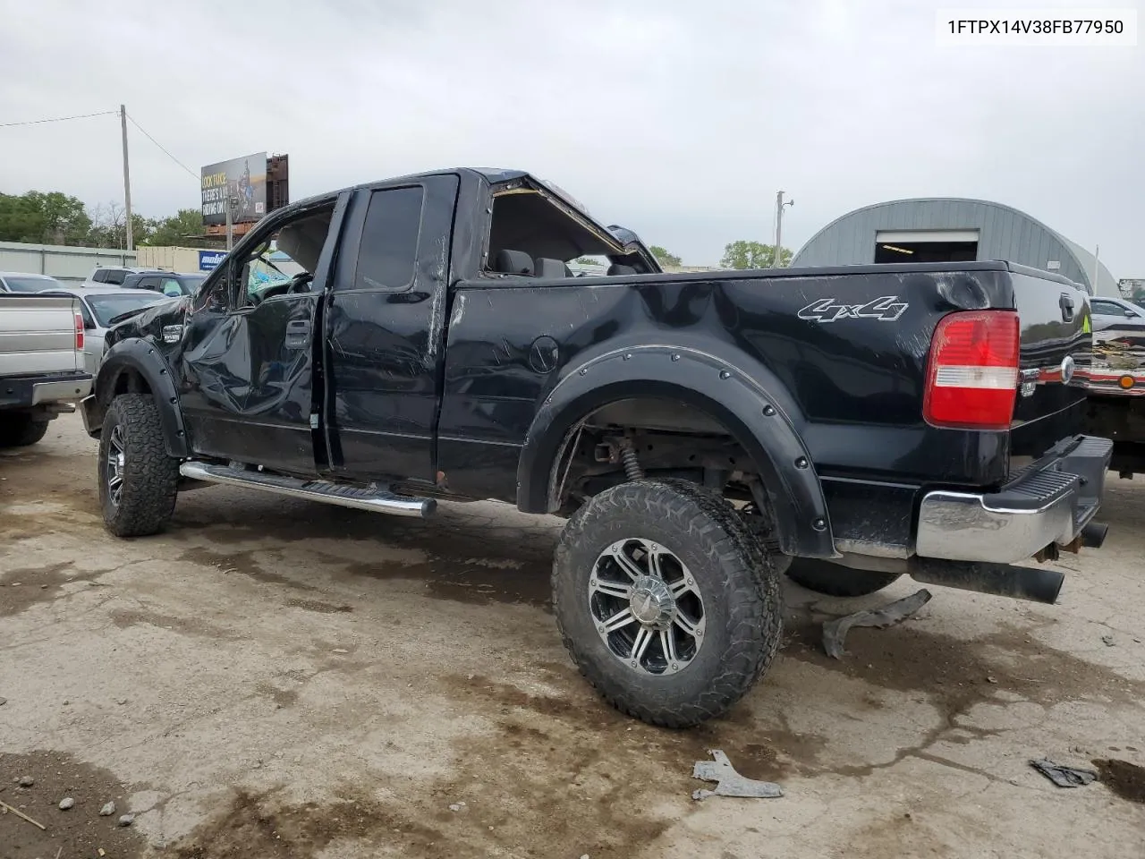 2008 Ford F150 VIN: 1FTPX14V38FB77950 Lot: 66723114