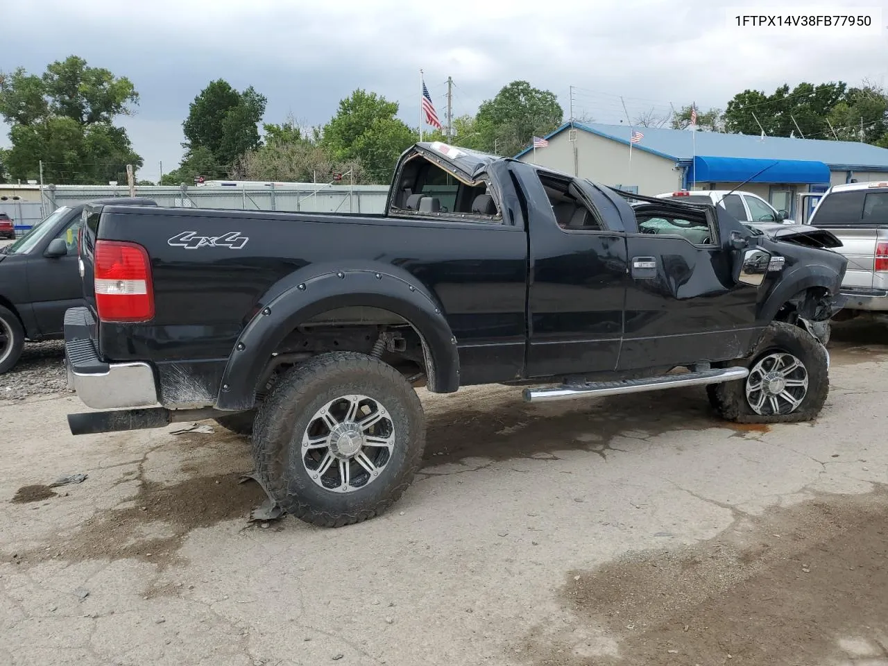 2008 Ford F150 VIN: 1FTPX14V38FB77950 Lot: 66723114