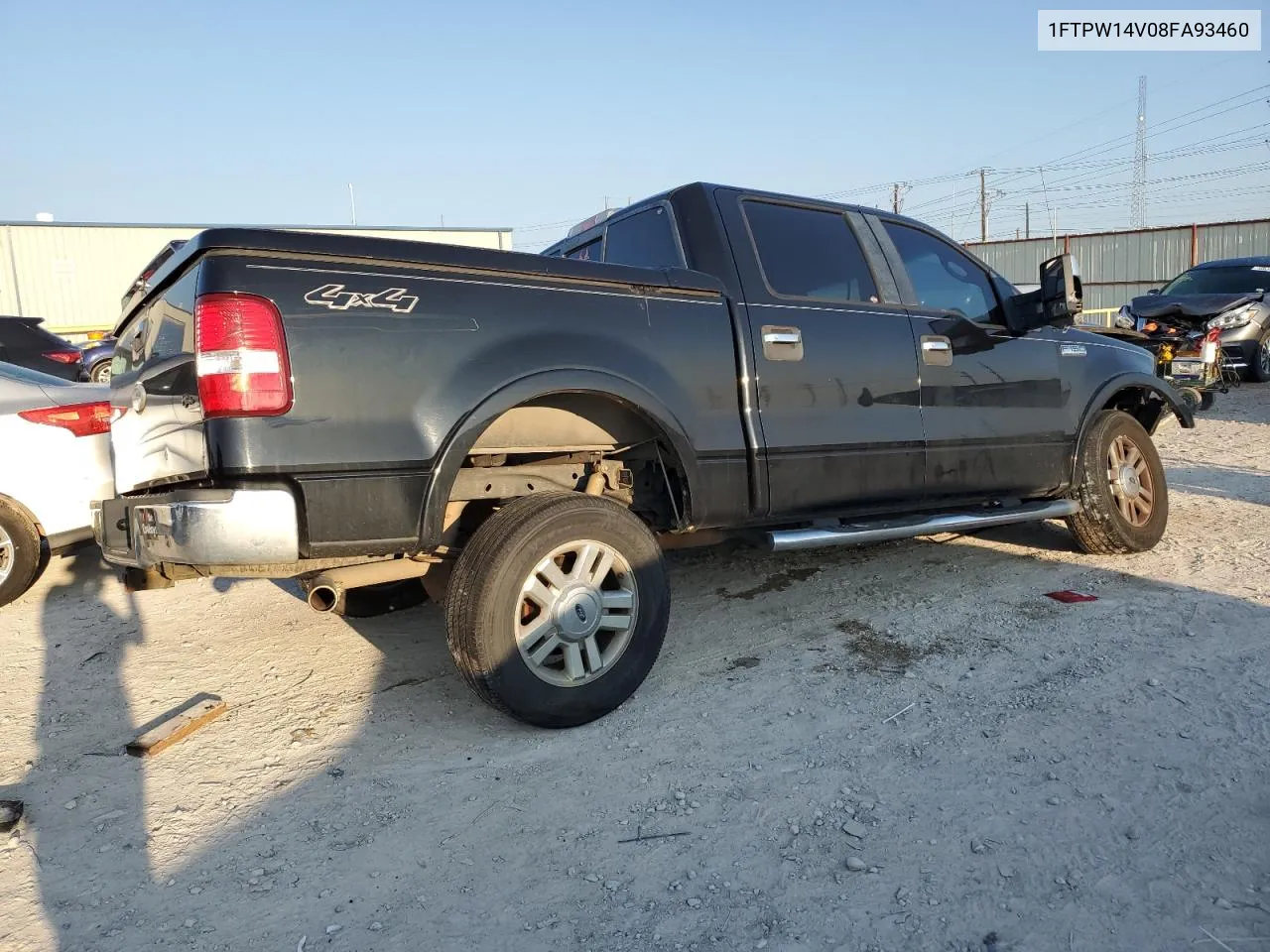 2008 Ford F150 Supercrew VIN: 1FTPW14V08FA93460 Lot: 71369944