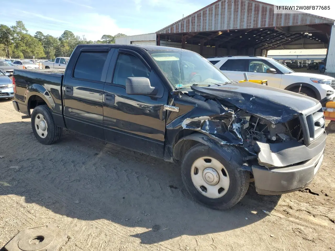 1FTRW12W08FB77685 2008 Ford F150 Supercrew