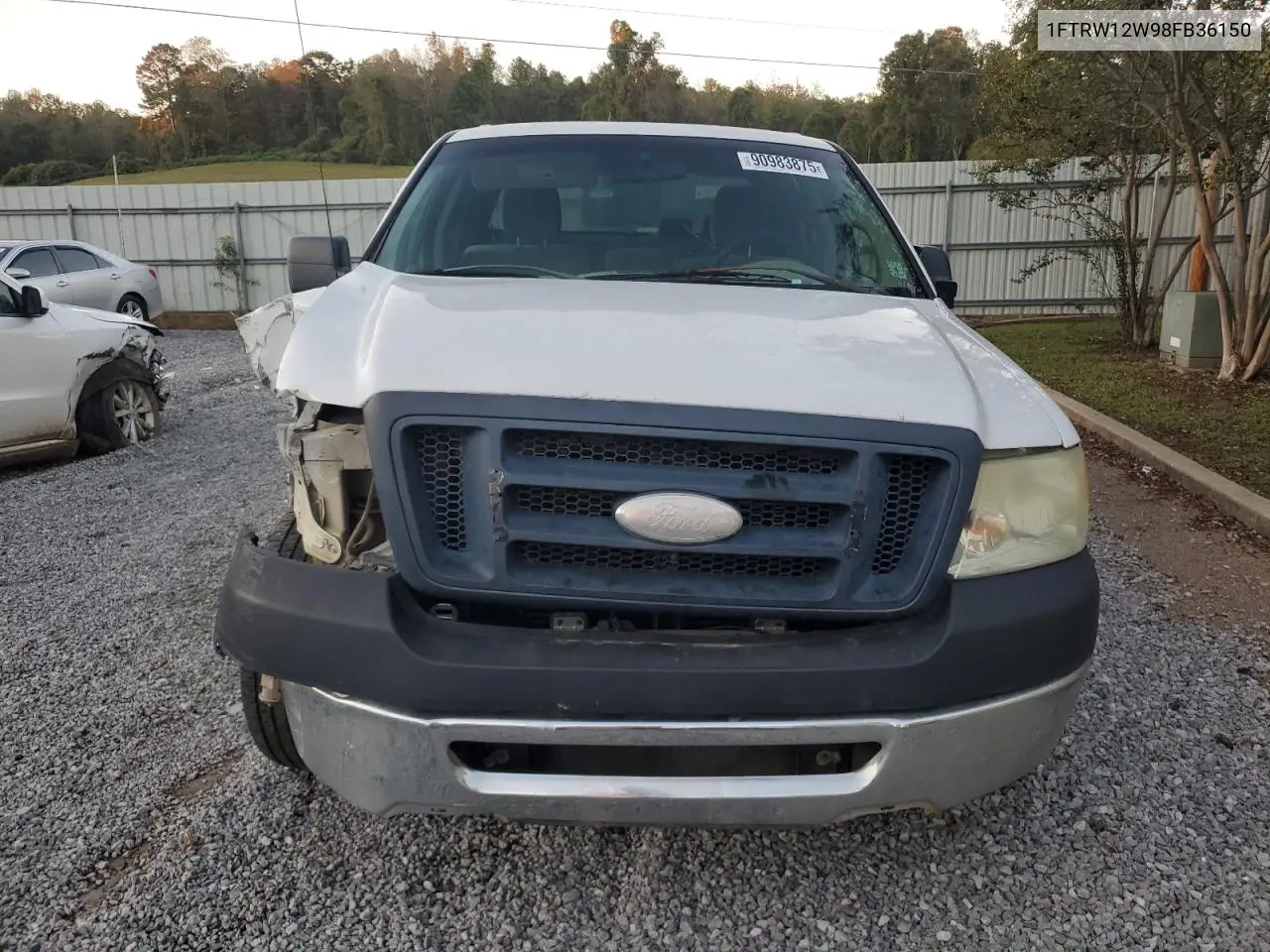 1FTRW12W98FB36150 2008 Ford F150 Supercrew